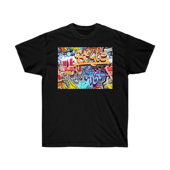 Unisex Ultra Cotton Tee - graffiti, urban, cool, summer, spring, vacation, city, young, gift, t-shirt