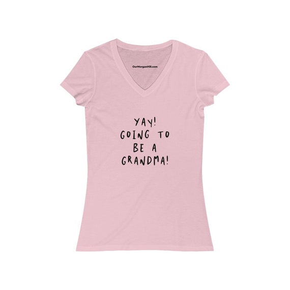 Women's Jersey Short Sleeve V-Neck Tee - 050620-24- baby, shower, birth, family, gift, sibling, mother, father, dad, mom, parents, new baby