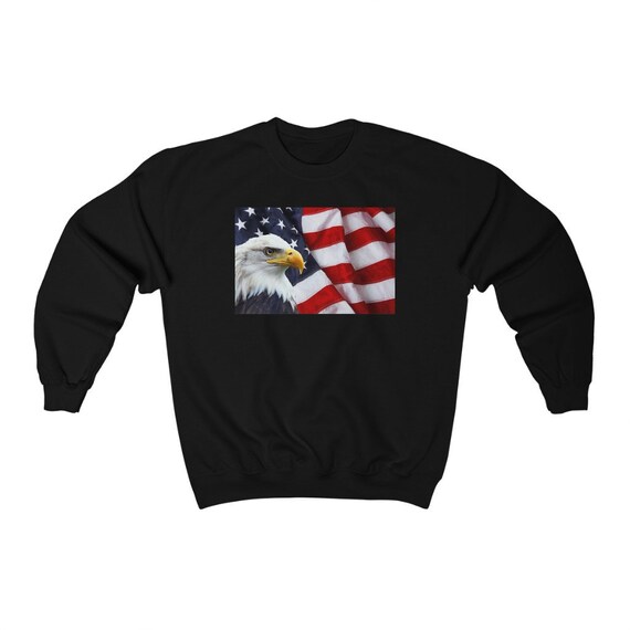 Unisex Heavy Blend Crewneck Sweatshirt - July 4th, freedom, united, usa, united states, flag, patriotic, celebrate, proud, american