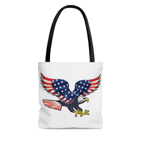 AOP Tote Bag - July 4th, freedom, united, usa, united states, flag, patriotic, celebrate, proud, american