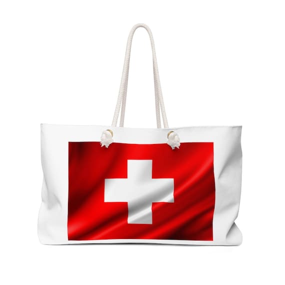 Weekender Bag - show your pride for Switzerland, Suisse, fun, weekend, travel, beach, party, camping, outdoors