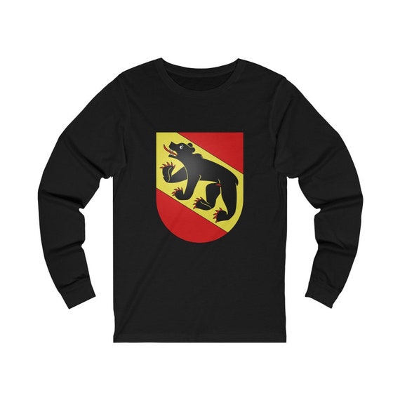 Unisex Jersey Long Sleeve Tee - Swiss wear- for Switzerland lover, Swiss-Americans, Swiss-Abroad, Swiss