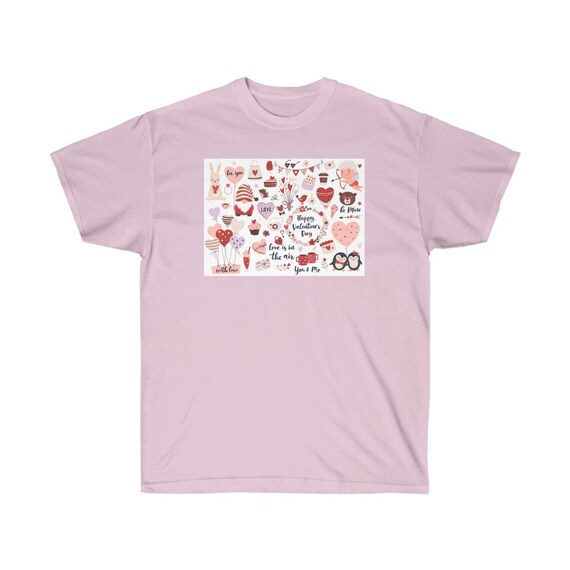 Unisex Ultra Cotton Tee - Valentine's day- love, valentine, couple, engagement, wedding, marriage, shower, gift