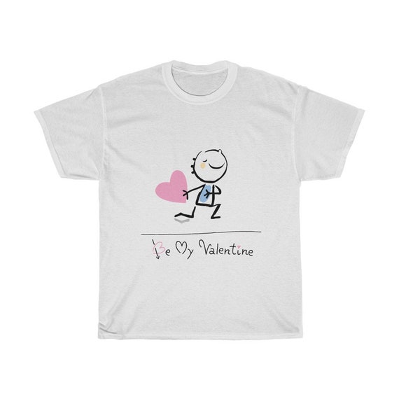 Unisex Heavy Cotton Tee - work, motivation, home office, funny t-shirt, be my valentine, valentine, love
