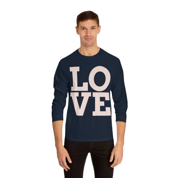 Unisex Classic Long Sleeve T-Shirt - lgbtq, love, gay, love is love, pride, proud, out