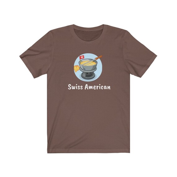 Unisex Jersey Short Sleeve Tee- SWISS WEAR- for Switzerland lover, Swiss-Americans, Swiss-Abroad, Swiss