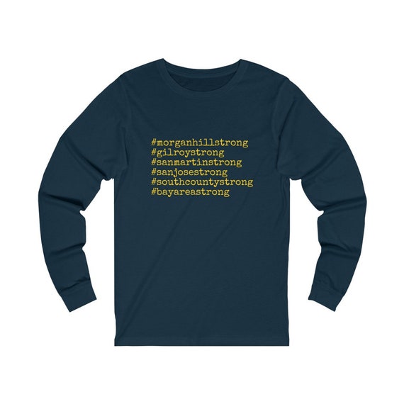 Unisex Jersey Long Sleeve Tee- STRONG-T-060