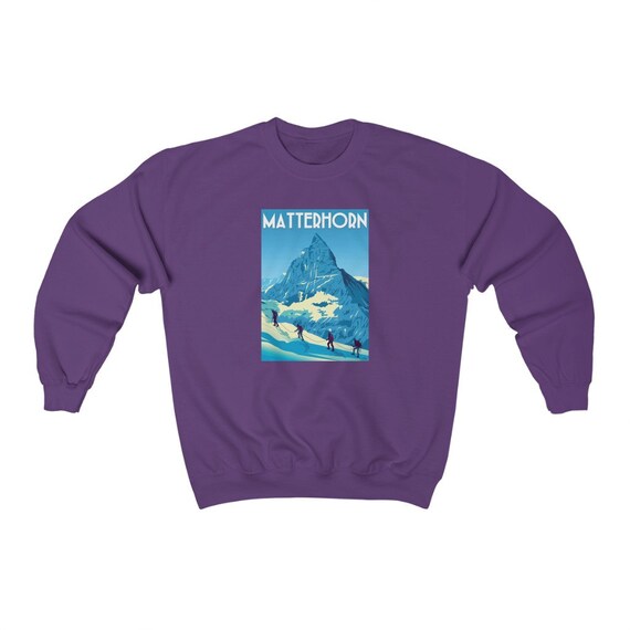 Unisex Heavy Blend Crewneck Sweatshirt - Switzerland, Suisse, Svizzera, Swiss Abroad, gift, family, travel, vacation, Christmas, Alps