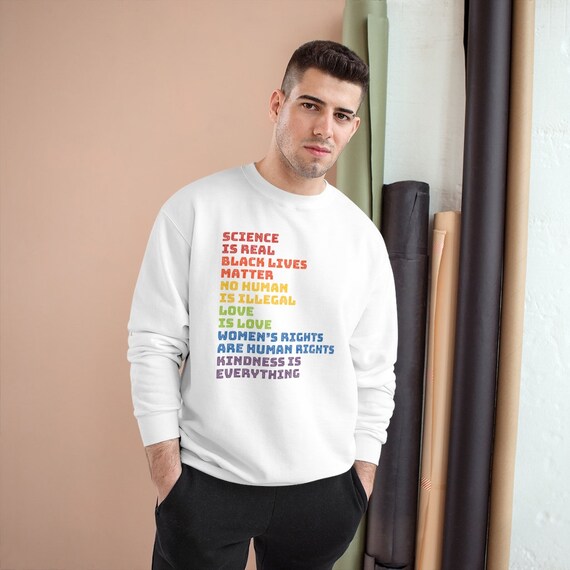 Champion Sweatshirt - show your pride (proud, blm, pride, celebrate, equality, diversity, lgbtq)