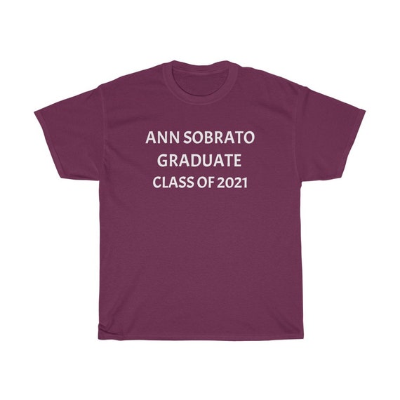 Unisex Heavy Cotton Tee - graduation, graduate, 2021, high-school, morgan hill, gift idea, t-shirt, sobrato