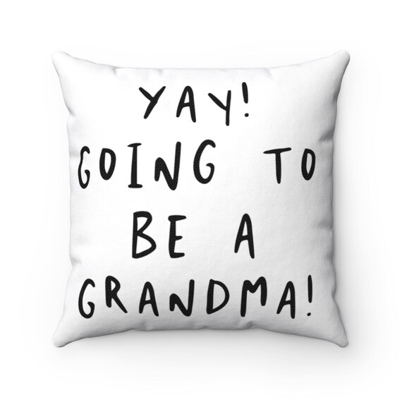 Spun Polyester Square Pillow - P6- baby, shower, birth, family, gift, sibling, mother, father, dad, mom, parents, new baby- child, children