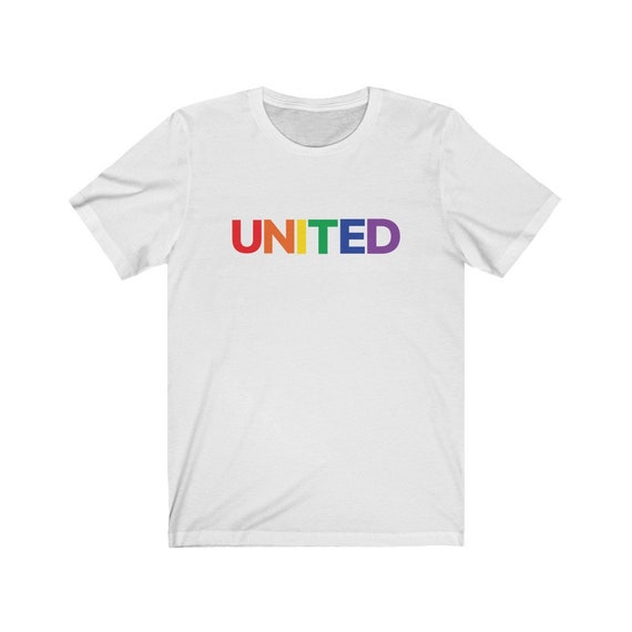 Unisex Jersey Short Sleeve Tee - wear with Pride- wear with pride, proud, LGBTQ, couples, same-sex, love is love, gift, diversity, inclusive
