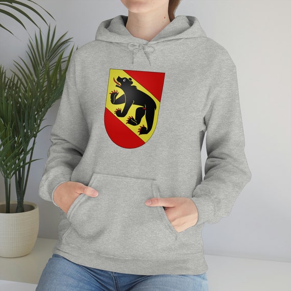 Unisex Heavy Blend Hooded Sweatshirt - Bern, Berne, Switzerland, Swiss, Swiss American, Swiss Abroad, family,gift, front only