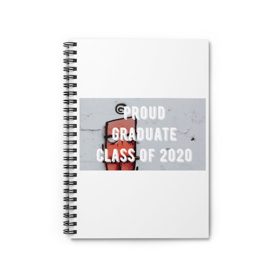 Spiral Notebook - Ruled Line - 7- for graduation, graduates, can get localized, college, high-school, university