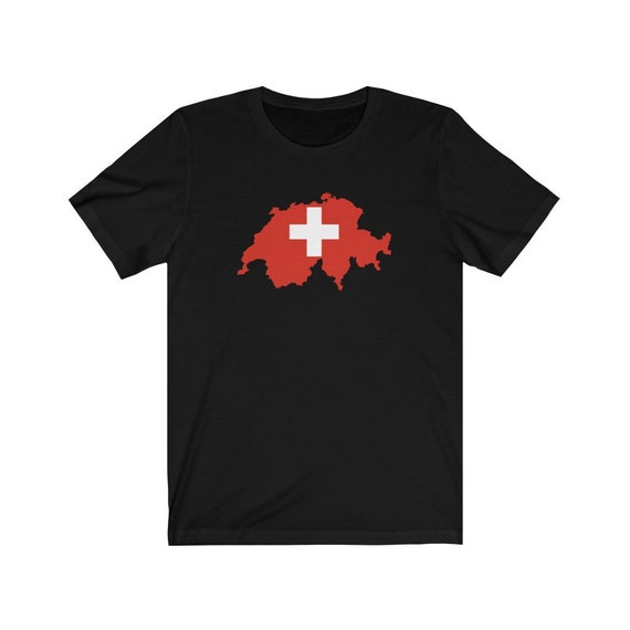 Unisex Jersey Short Sleeve Tee - Swiss wear- for Switzerland lover, Swiss-Americans, Swiss-Abroad, Swiss