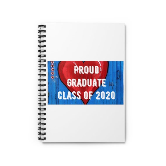 Spiral Notebook - Ruled Line - 8- for graduation, graduates, can get localized, college, high-school, university