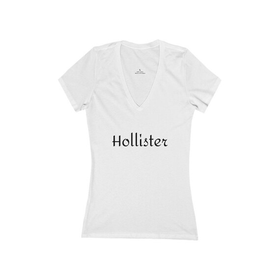 Women's Jersey Short Sleeve Deep V-Neck Tee - 190- for SouthCounty, Morgan Hill, Gilroy, San Jose, San Martin, San Jose, Bay Area