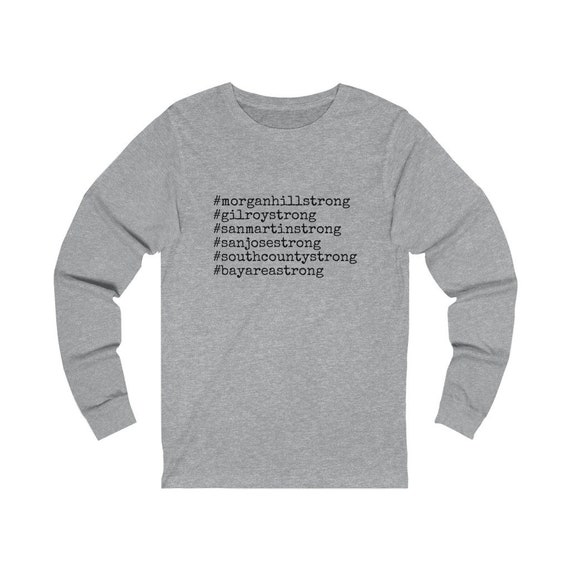 Unisex Jersey Long Sleeve Tee- STRONG-T-059