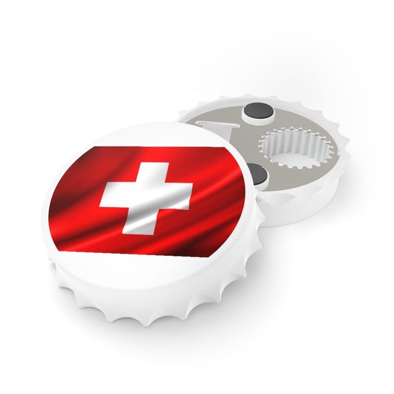 Bottle Opener - Switzerland, Swiss, birthday, gift, holidays, celebrate, friendship, Schweiz, Suisse, holiday, vacation, souvenir