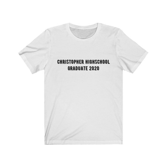 Unisex Jersey Short Sleeve Tee - 502- for graduation, graduates, can get localized, college, high-school, university