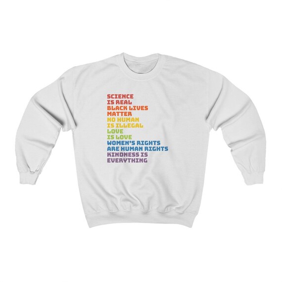 Unisex Heavy Blend Crewneck Sweatshirt - lgbtq, gay, bi, lesbian, trans, non binary, pride, proud, celebrate, diversity, equality