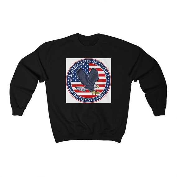 Unisex Heavy Blend Crewneck Sweatshirt - July 4th, freedom, united, usa, united states, flag, patriotic, celebrate, proud, american