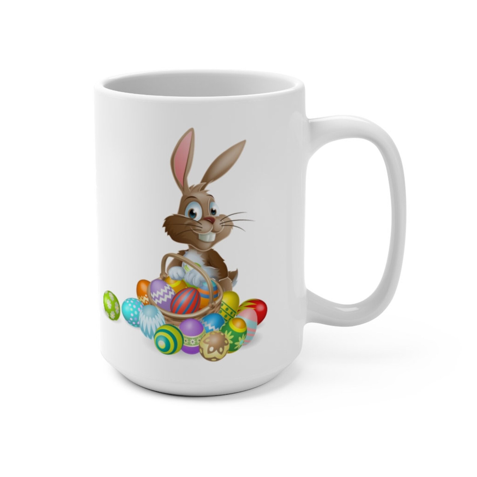 Mug 15oz easter happy easter celebrate bunny easter | Etsy