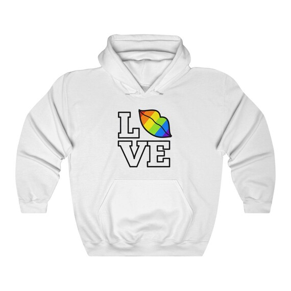 Unisex Heavy Blend Hooded Sweatshirt - lgbtq, gay, bi, lesbian, trans, non binary, pride, proud, June, celebrate, diversity, equality