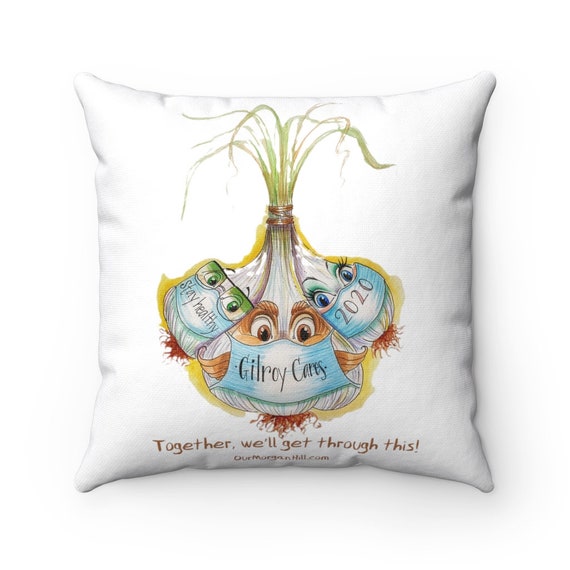 Spun Polyester Square Pillow - P14- for SouthCounty, Morgan Hill, Gilroy, San Jose, San Martin, San Jose, Bay Area