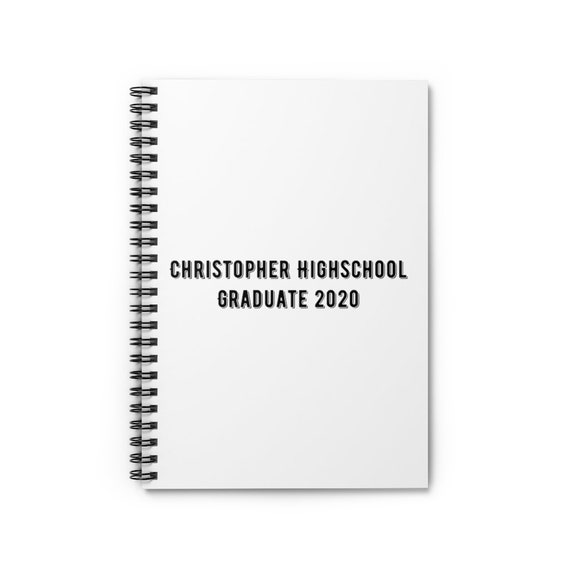 Spiral Notebook - Ruled Line - 2