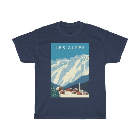 Unisex Heavy Cotton Tee - Swiss wear, alps, switzerland, schweiz, suisse, travel, vacation, Swiss abroad, Swiss-American, t-shirt