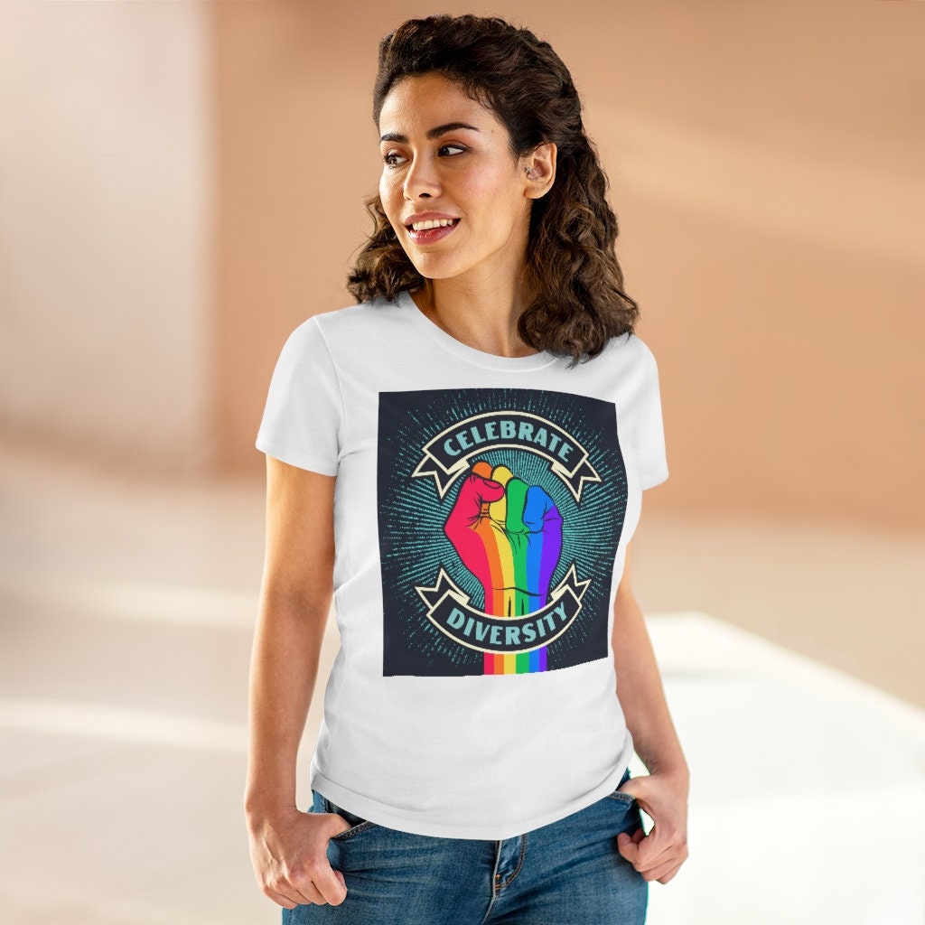 Women's Heavy Cotton Tee Pride wear wear with pride Etsy