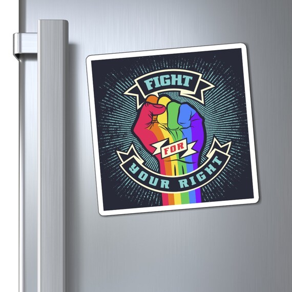 Magnets - celebrate, lgbtq, love is love, diversity, inclusiveness, lgbt, pride month, pride, proud, inclusive, gay pride, gift