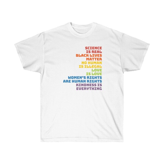 Unisex Ultra Cotton Tee - show your LGBTQ pride (proud, june, gay, bi, trans, non binary, march, celebrate, juneteenth, blm)