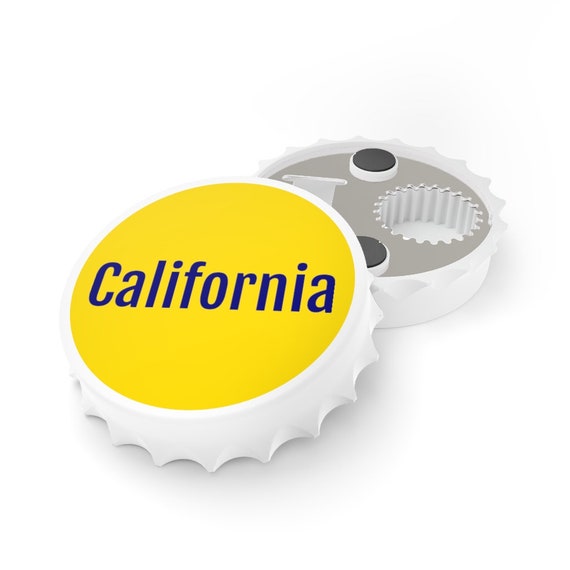 Bottle Opener -California, birthday, gift, holidays, celebrate, friendship, souvenir, beach, vacation, travel