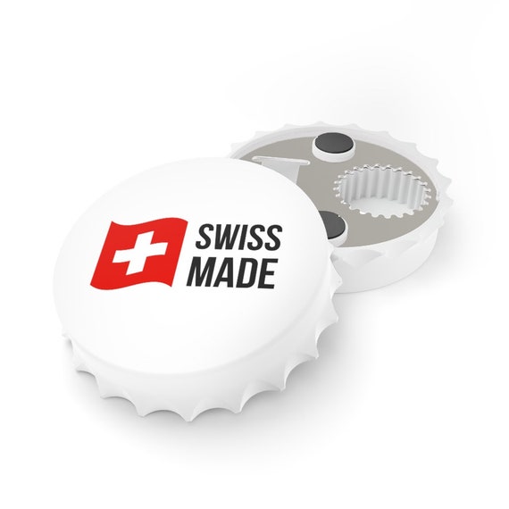 Bottle Opener - Switzerland, Swiss, birthday, gift, holidays, celebrate, friendship, Schweiz, Suisse, holiday, vacation, souvenir