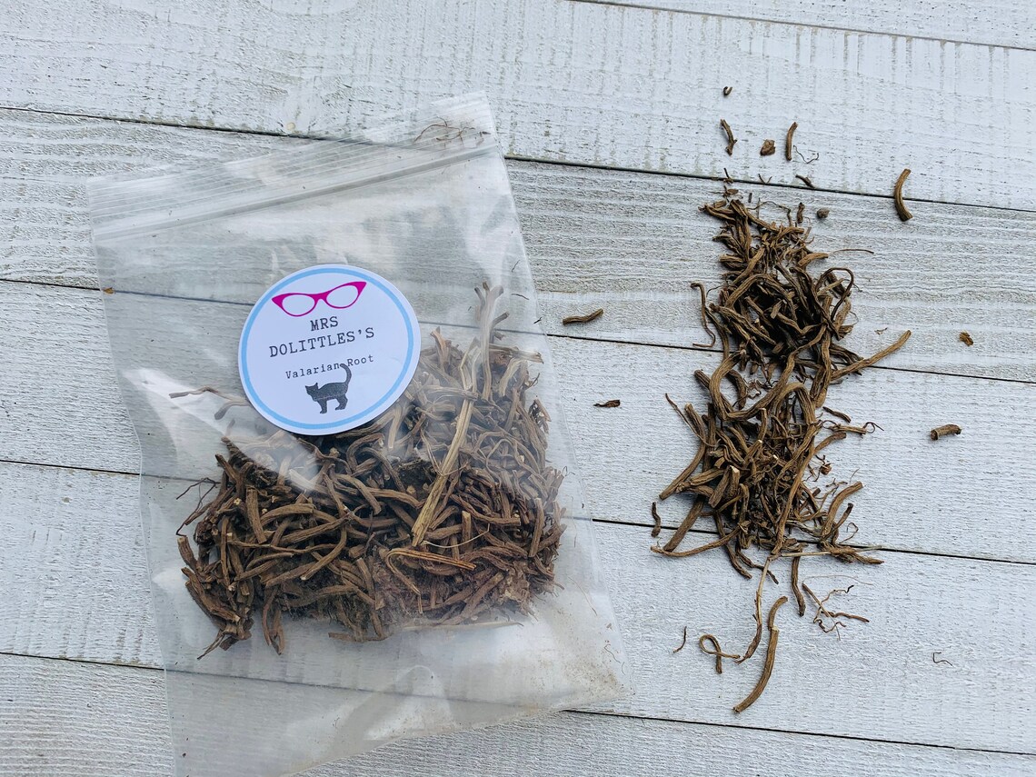Valerian Root For Cats Natural Cat Treat Enrichment Toy Etsy