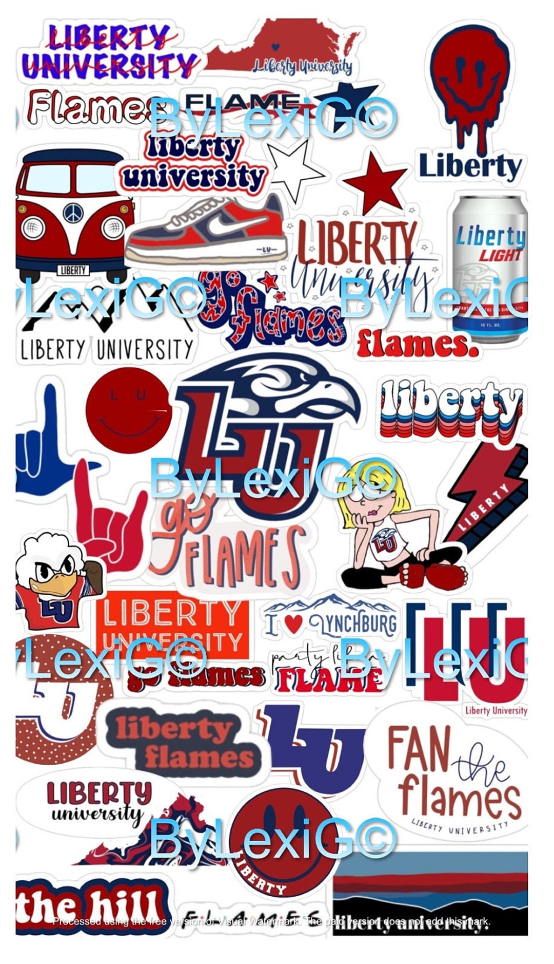 Liberty University Poster - Etsy