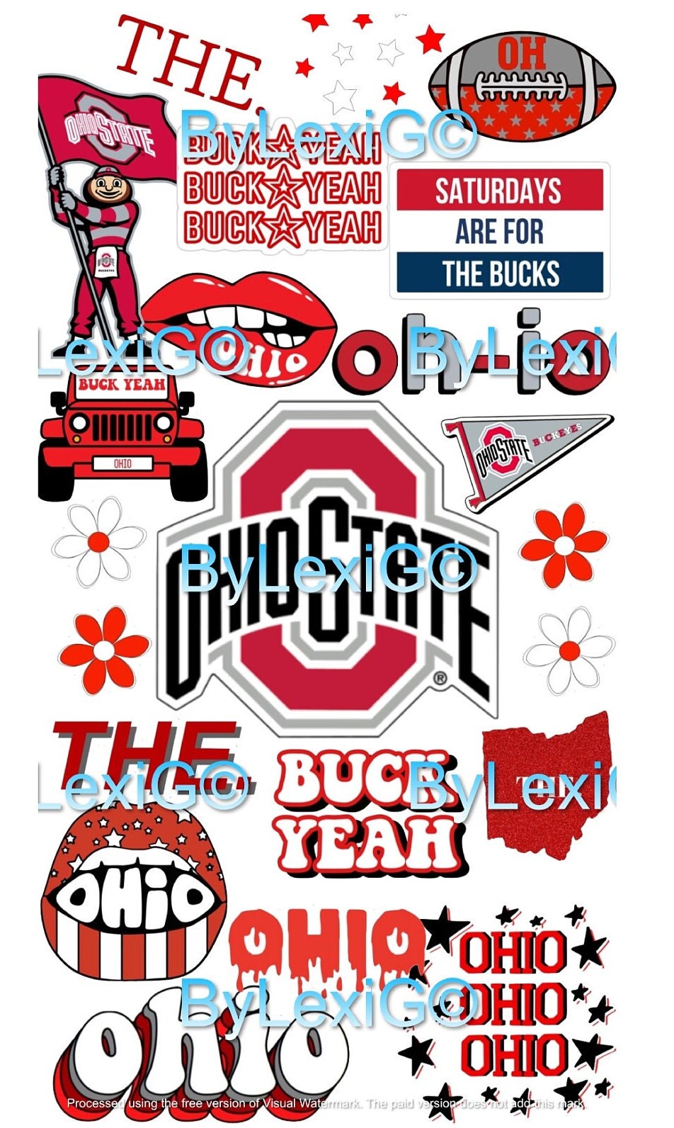 Ohio State Poster Etsy Ohio State Poster Etsy