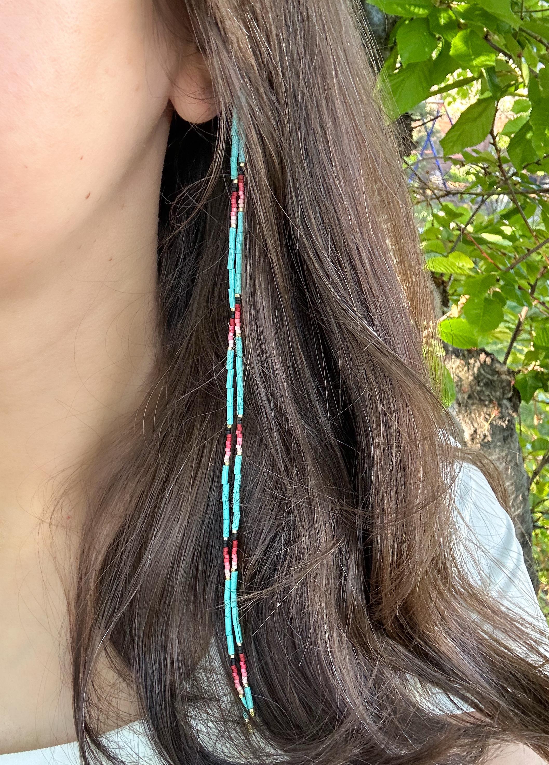 Alaskan Beaded Barrettes - Etsy display picture 2