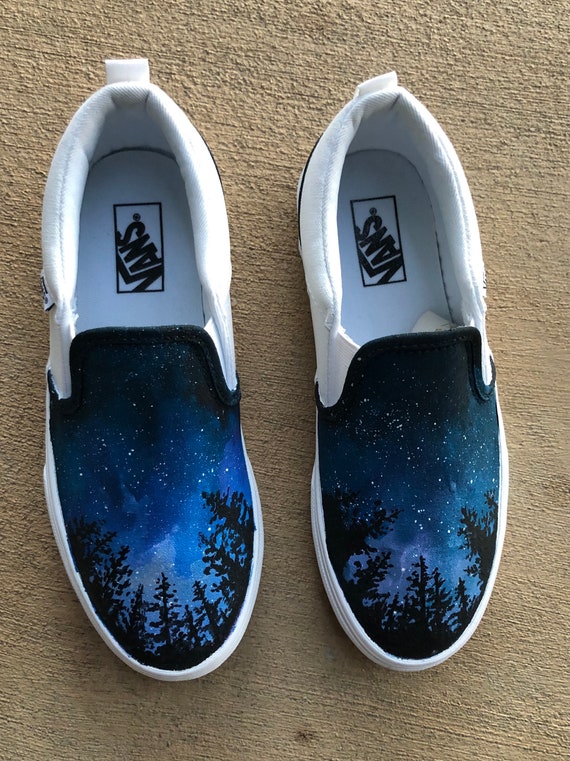 How to paint custom Vans shoes