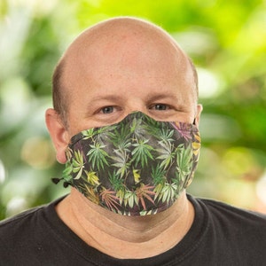 Face Mask + 2 PM2.5 Filters USA - 420, Fabric Face Mask, Washable Face Mask, Reusable Face Mask