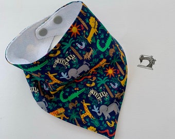 Bavaglino Liberty / Bandana per bambini / Bavaglino / Regalo per baby shower / Bavaglino per l'alimentazione