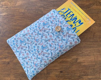 NEUE Liberty Stoffauswahl|Liberty Buchhülle/Tasche | Mini Ipad Hülle | Stoff Kindle Hülle | Liberty-Stoff |  Liberty London Das Sammlerheim
