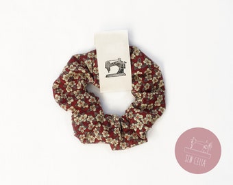 Liberty Hair Scrunchie | Luxury Hair Tie | Liberty Gift | Autumn Tana Lawn