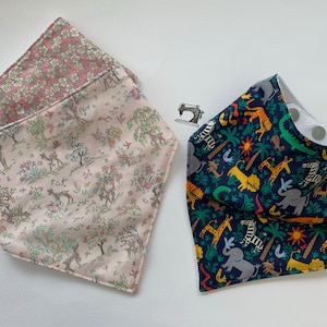 Liberty Baby Bib | Baby Bandana | Dribble Bib | Baby Shower Gift | Feeding Bib