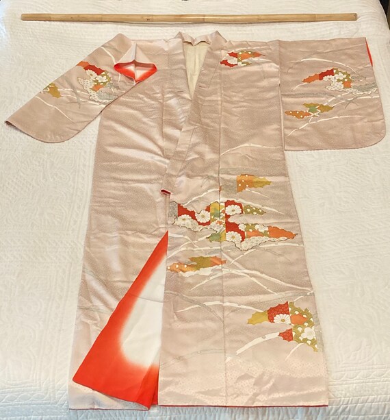 Vintage Silk Kimono