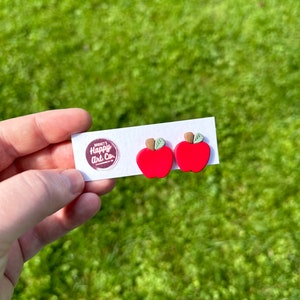 Herbst Apfel Ohrstecker