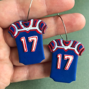 Football Jersey Dangle Earrings