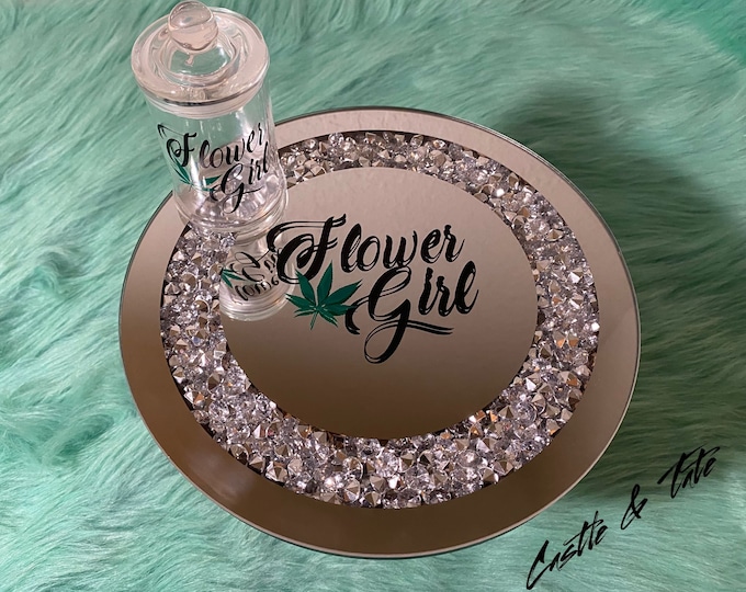 Minimalist Rolling Tray and Stash Jar Etsy